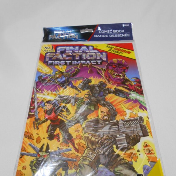 NEW Sealed Final Faction Comic Book 1st Edition great π - Picture 8 of 8